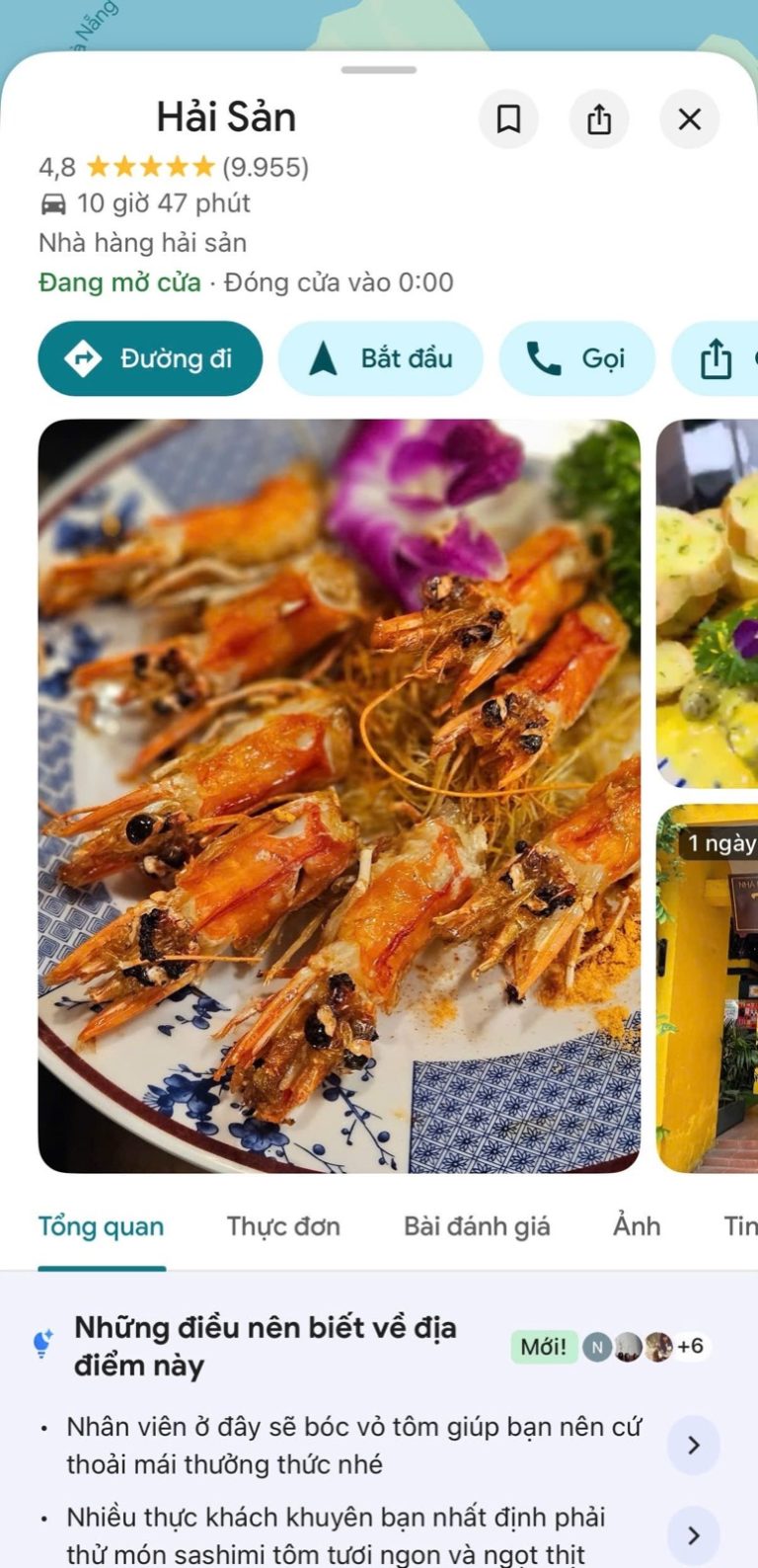 Hồ sơ doanh nghiệp có hình ảnh và đánh giá Google Maps thực tế số 02