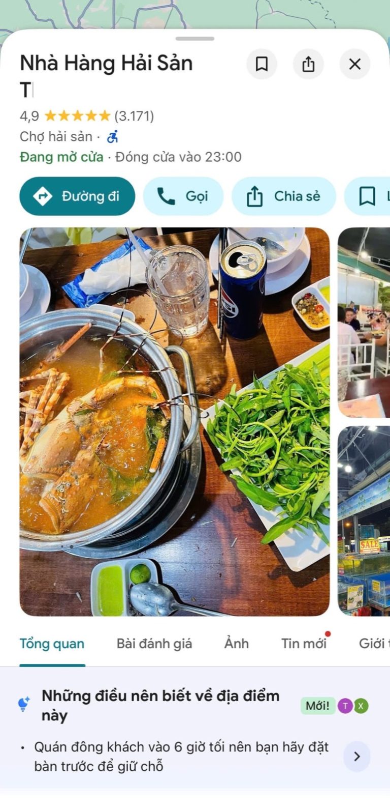 Hồ sơ doanh nghiệp có hình ảnh và đánh giá Google Maps thực tế số 04