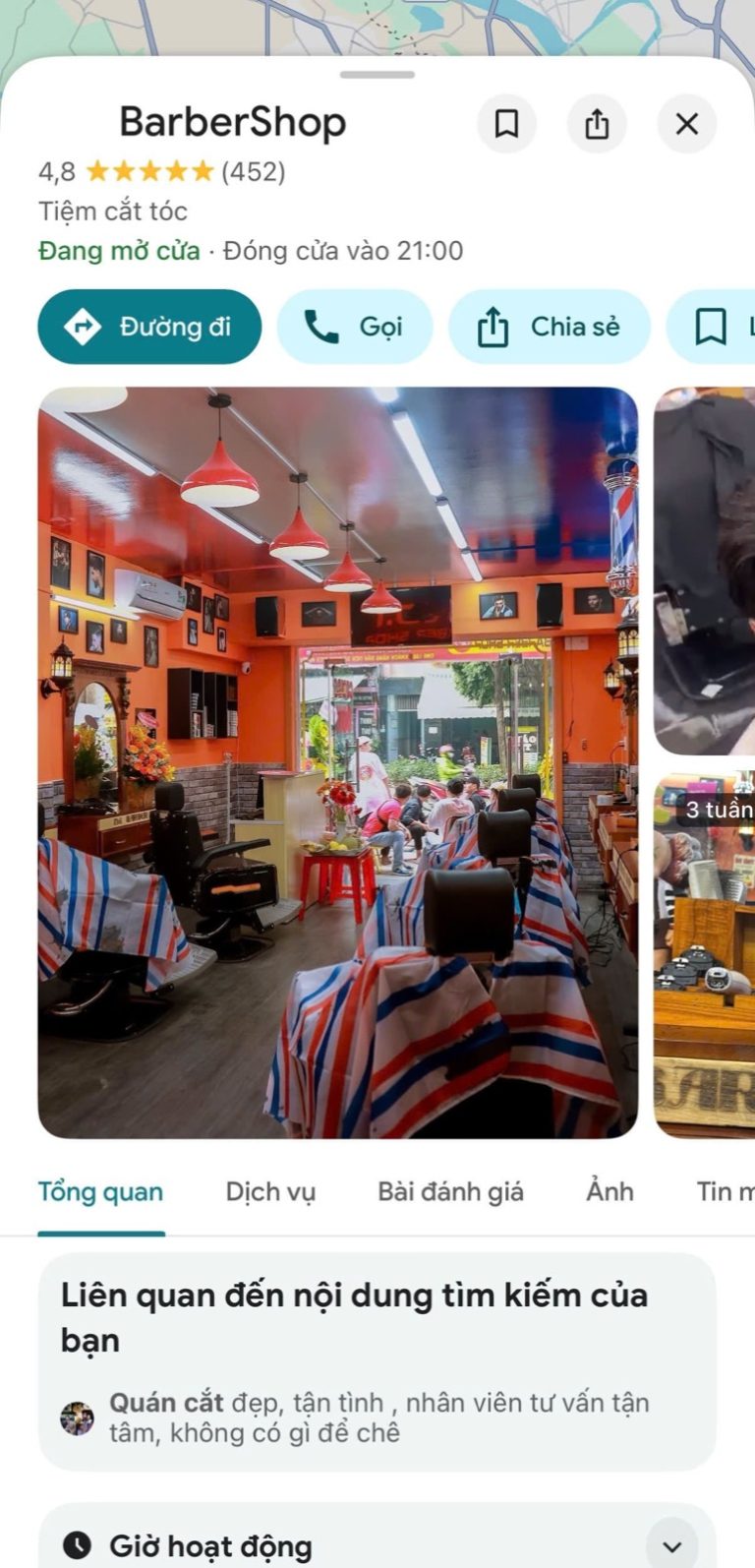 Hồ sơ doanh nghiệp có hình ảnh và đánh giá Google Maps thực tế số 06