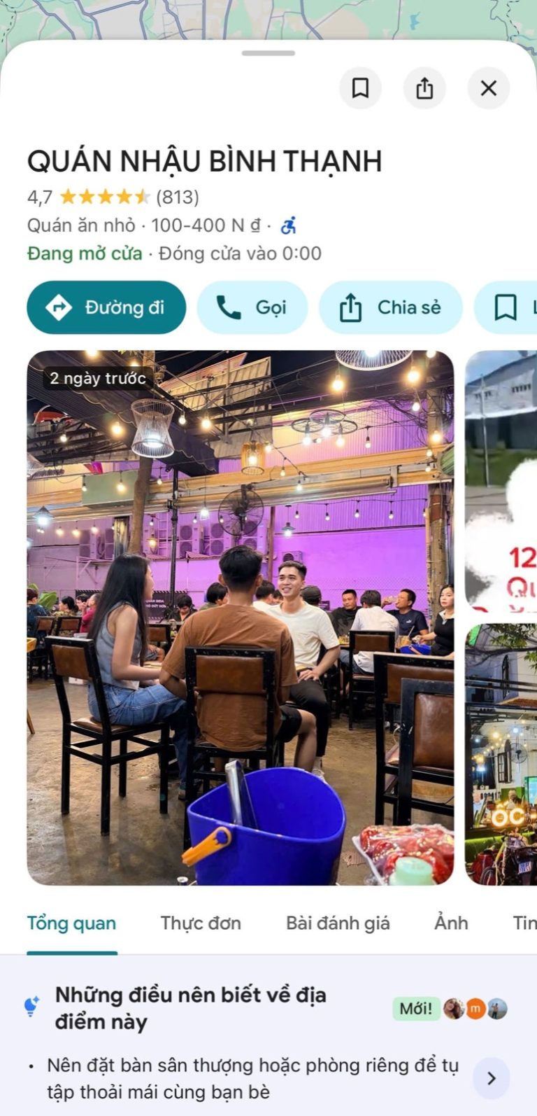 Hồ sơ doanh nghiệp có hình ảnh và đánh giá Google Maps thực tế số 07